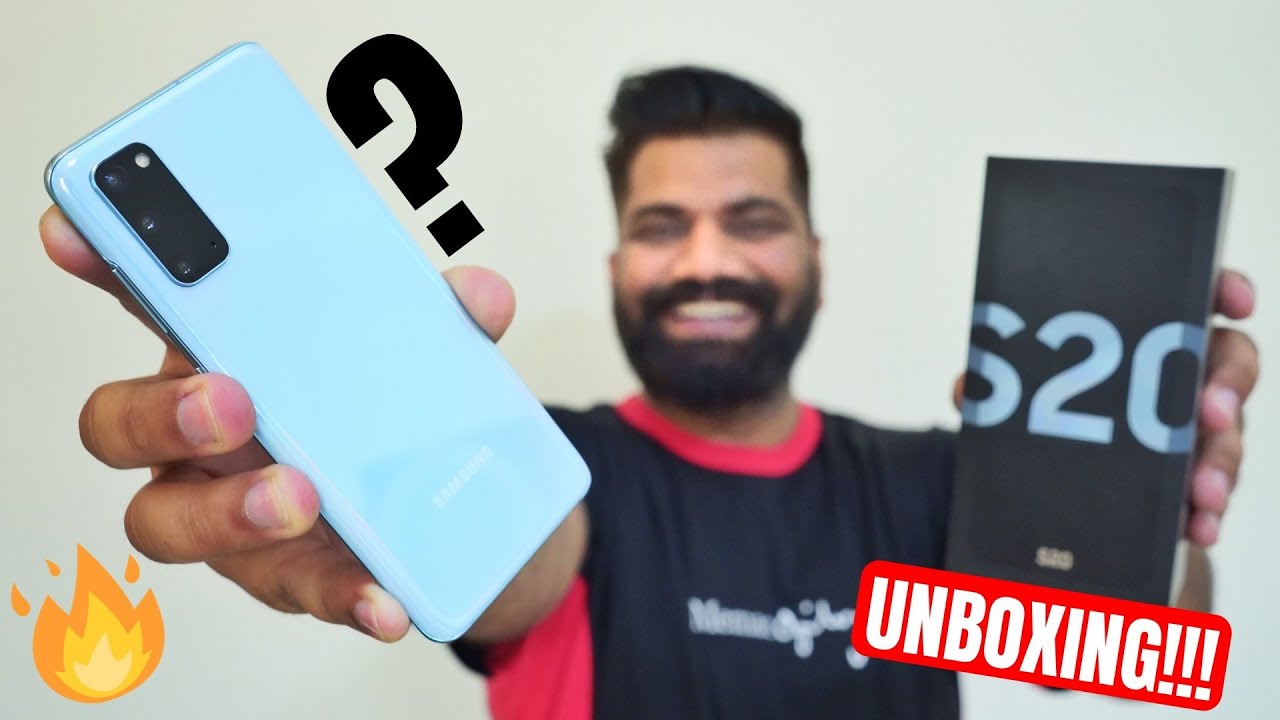 Samsung Galaxy S20 Unboxing & First Look - Chota Packet Bada Dhamaka🔥🔥🔥