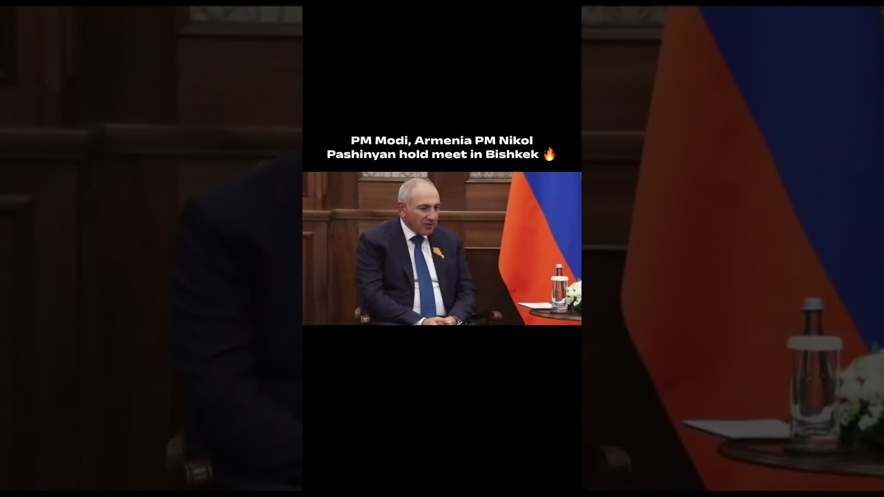 🇮🇳🇦🇲 PM Modi Meets Armenia's PM at SCO Summit