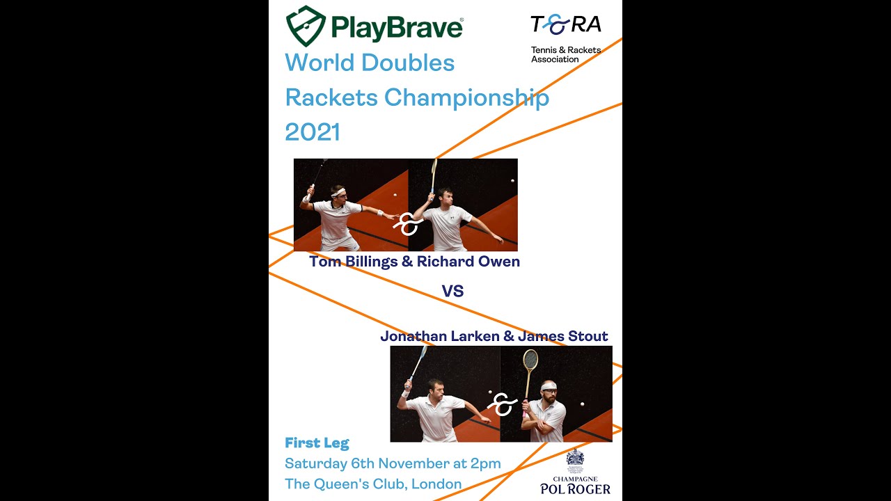 1st Leg Rackets World Doubles Championships 2021 | The Queens Club