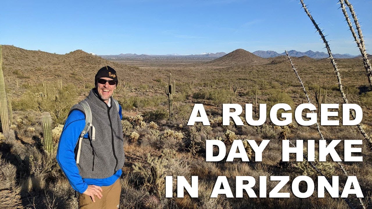 Dixie Mountain Loop Hiking Trail at Phoenix Sonoran Desert Preserve