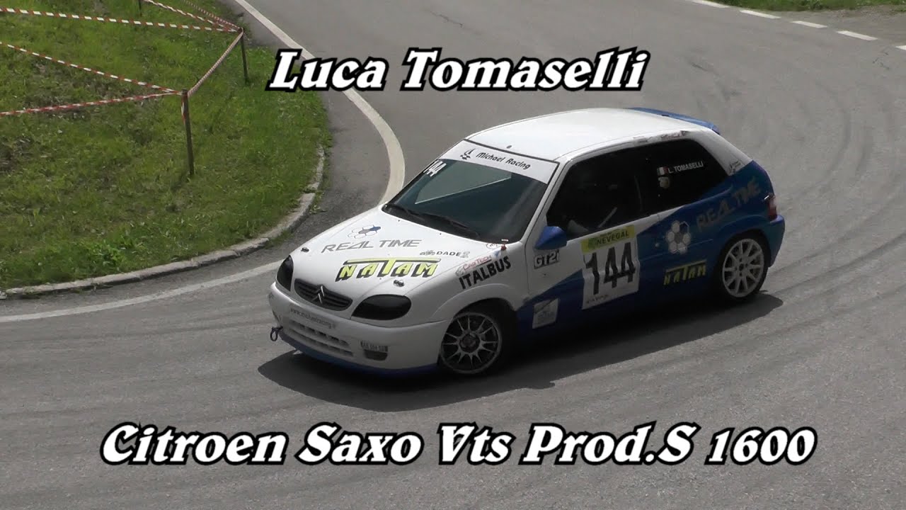 HILLCLIMB SALITA ALPE DEL NEVEGAL 2021 / LUCA TOMASELLI / CITROEN SAXO VTS PROD.S 1600