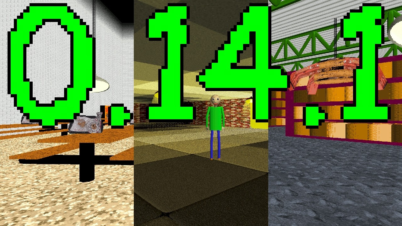 Вышла новая версия Baldi's Basics Plus V0.14.1.
