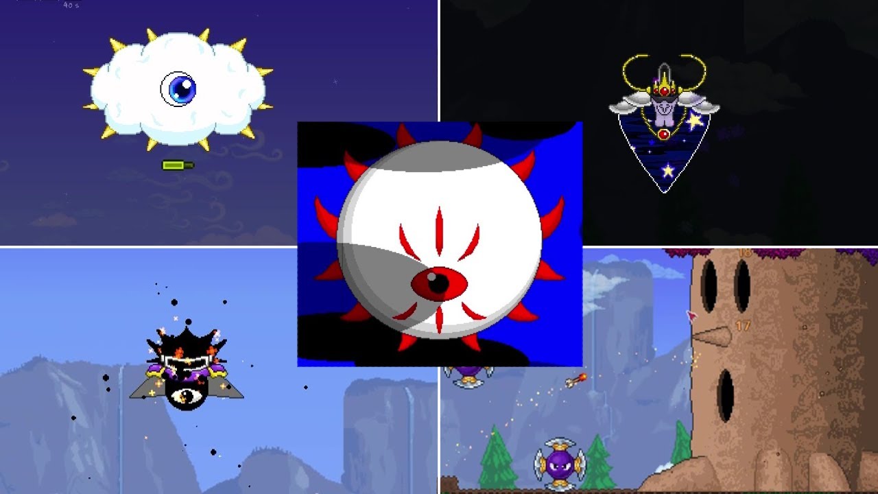 Kirby's Terraria Mod: All Bosses