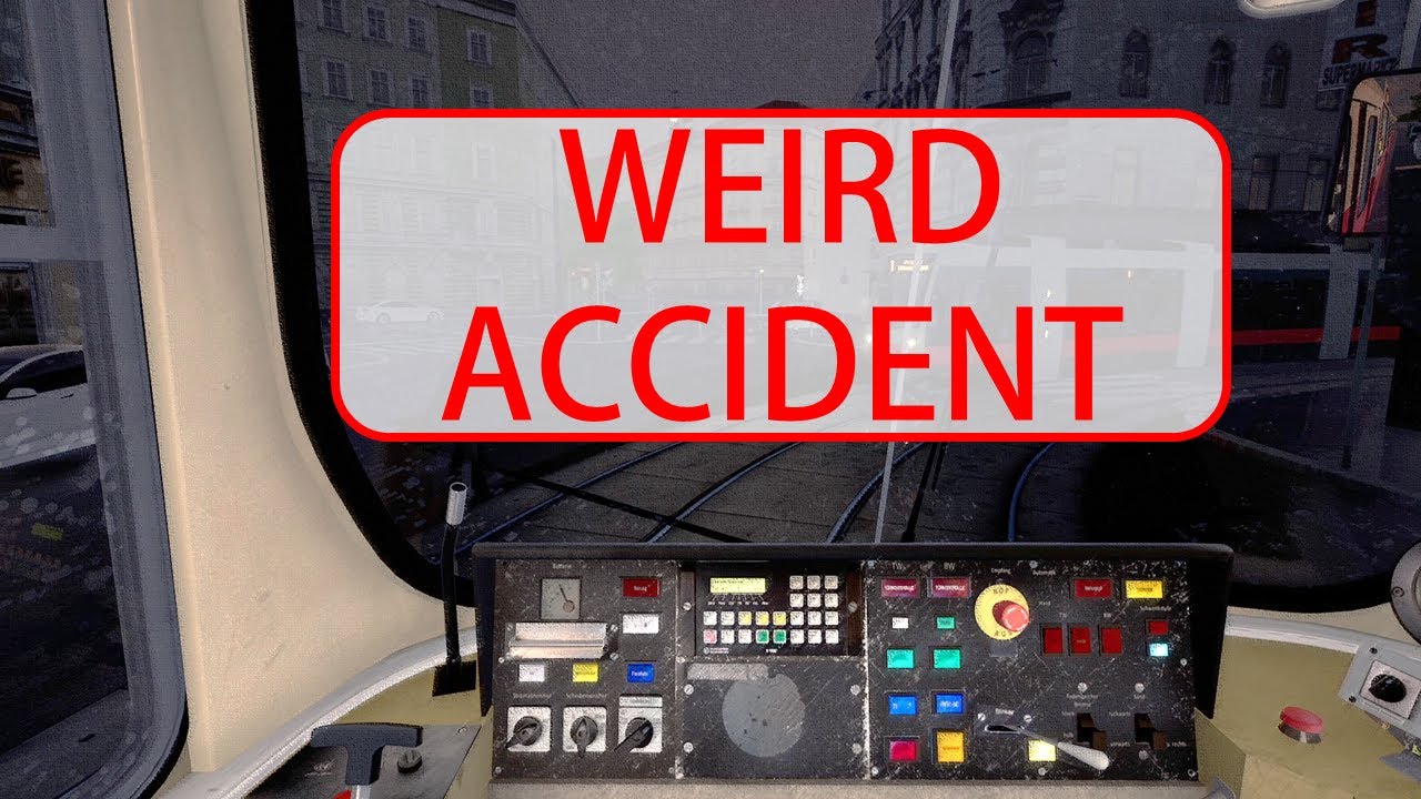 TramSim Vienna - Weird accident