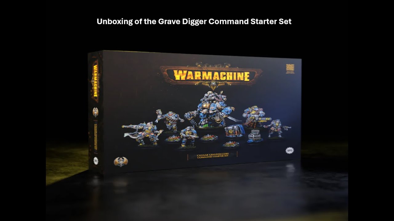Unboxing Grave Diggers Command Starter Set