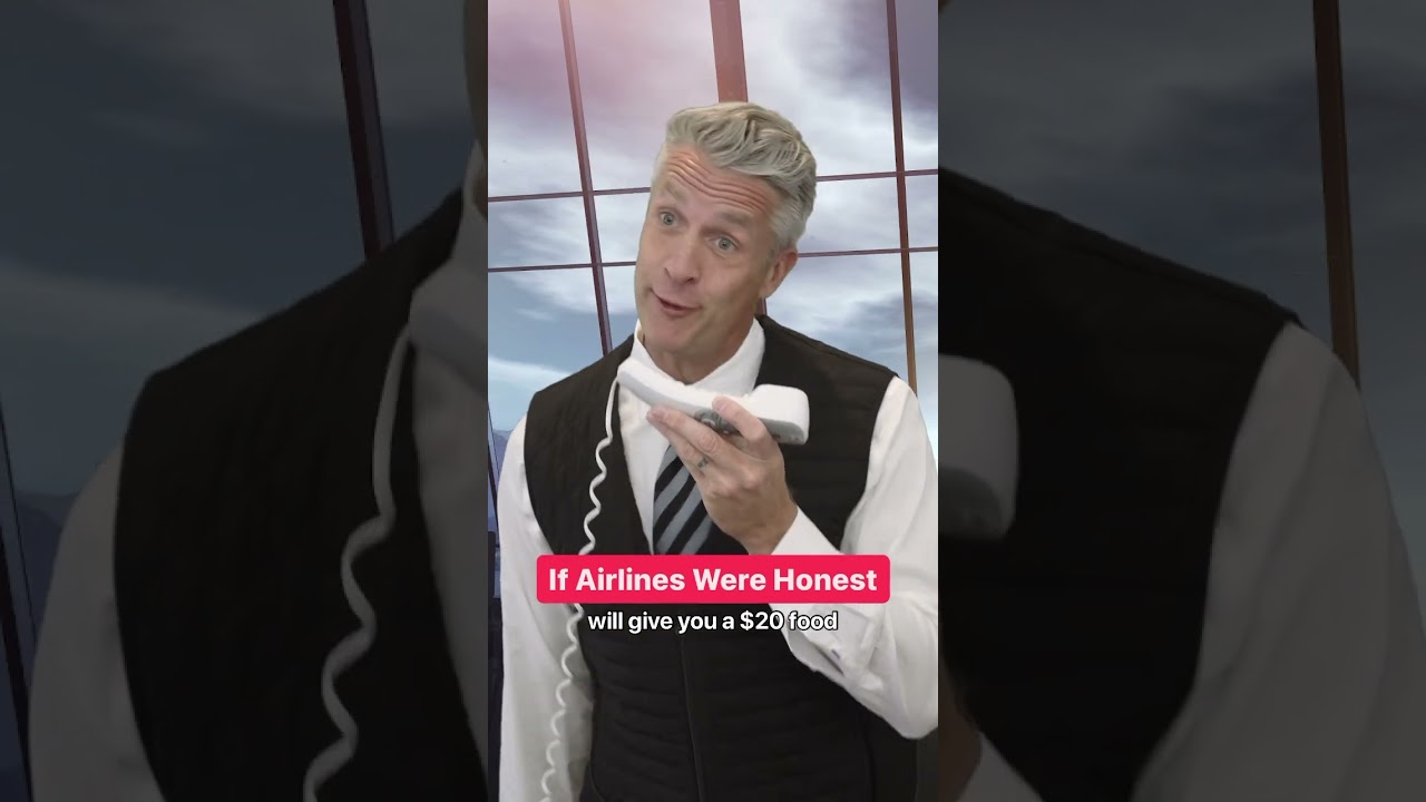 Если бы авиакомпании были честными ✈️ #путешествия