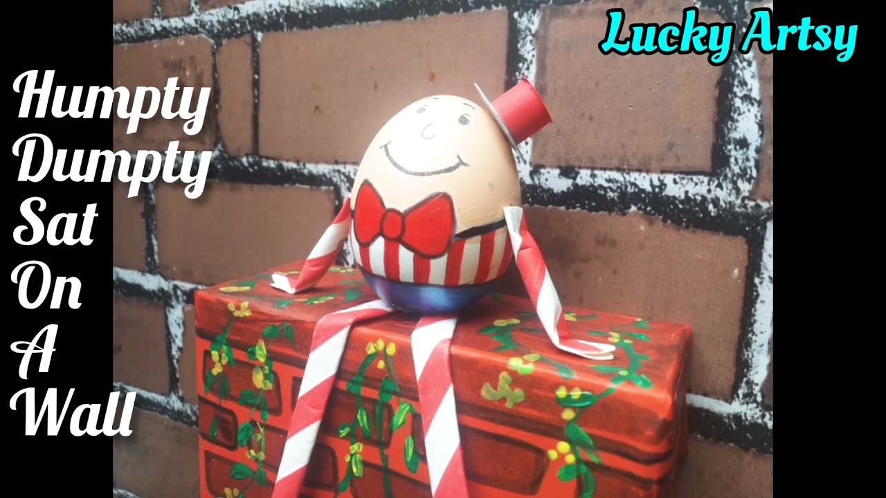 Humpty dumpty Craft.. using Egg
