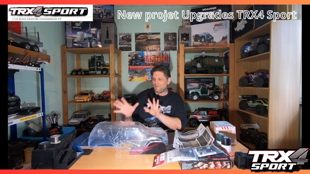 New projet upgrades. Traxxas TRX4 Sport.