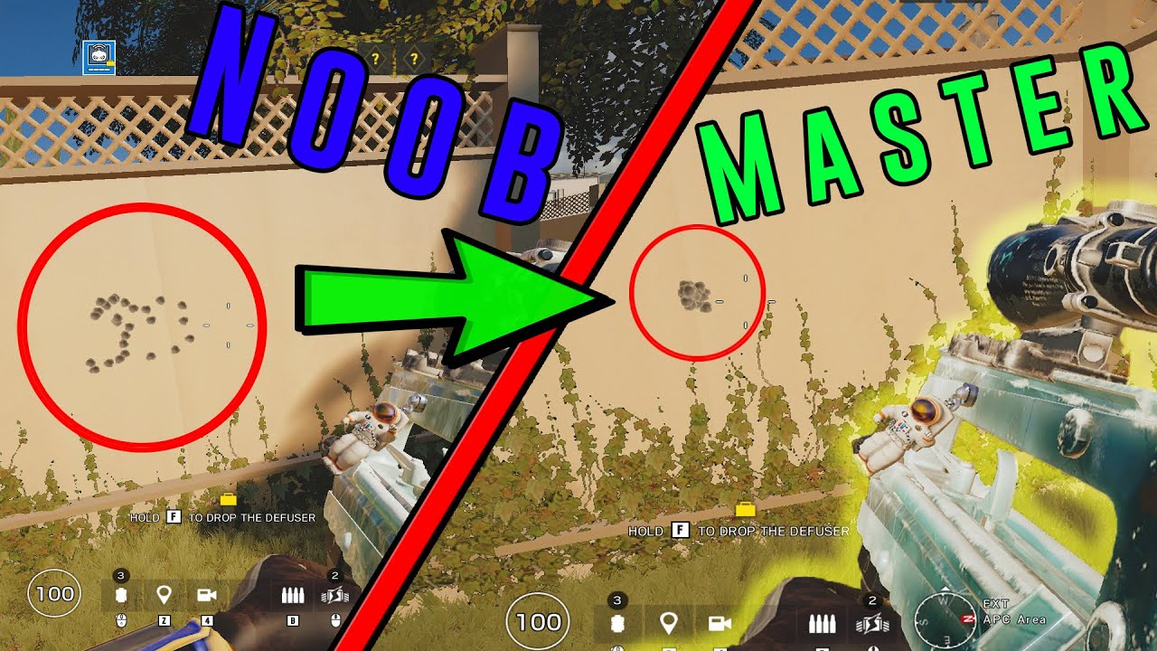 How to MASTER Recoil - Rainbow Six Siege Tips