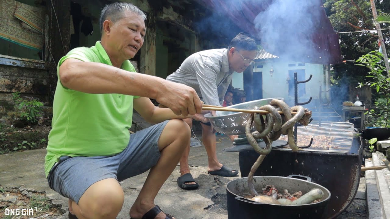 CẦY TƠ 7 MÓN ✦ ĐÀO RIỀNG HÁI LÁ TẠI VƯỜN • Cùng Các Bạn Già Liên Hoan Dịp Nghỉ Lễ