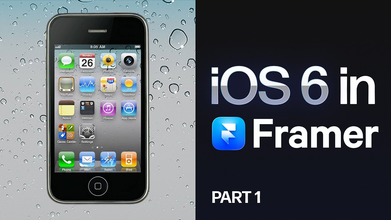 I Rebuilt iOS 6 in Framer