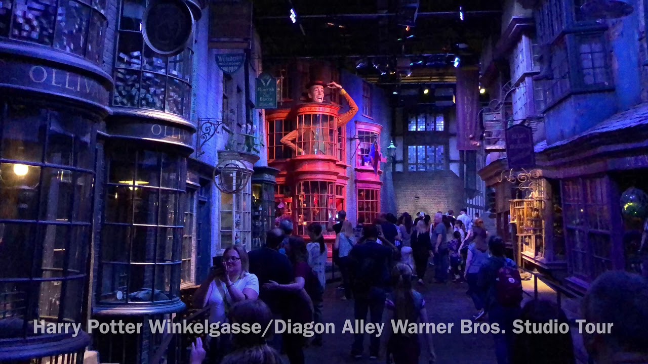Harry Potter StudioTour - die Winkelgasse Diagon Alley London