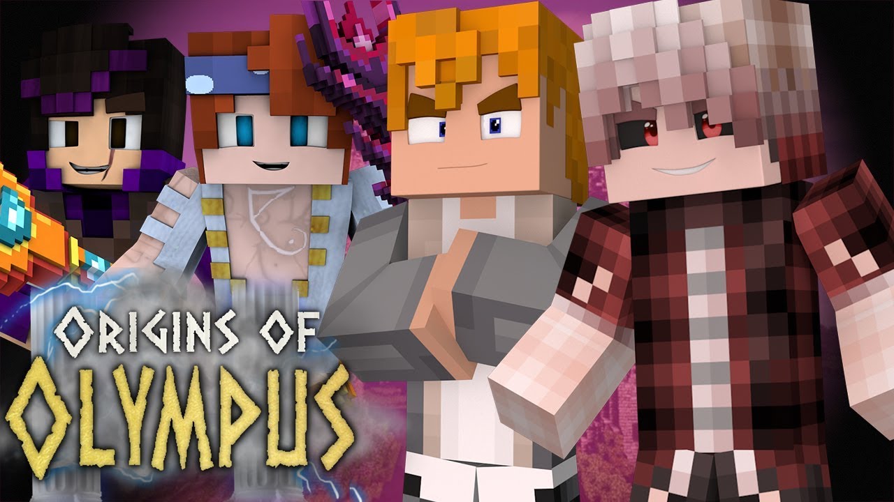 "WHEELS IN MOTION!!" // Origins of Olympus [Minecraft PERCY JACKSON Roleplay]