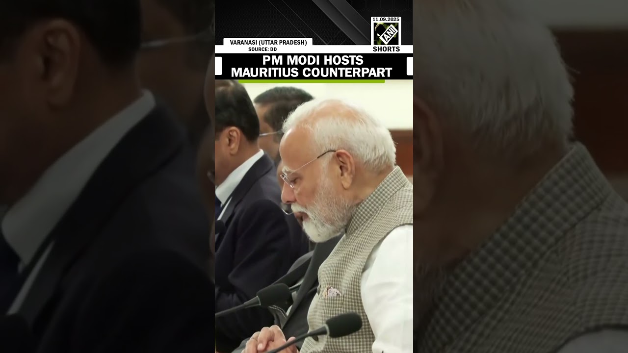 PM Modi holds delegation-level talks with Mauritian PM Dr Navinchandra Ramgoolam