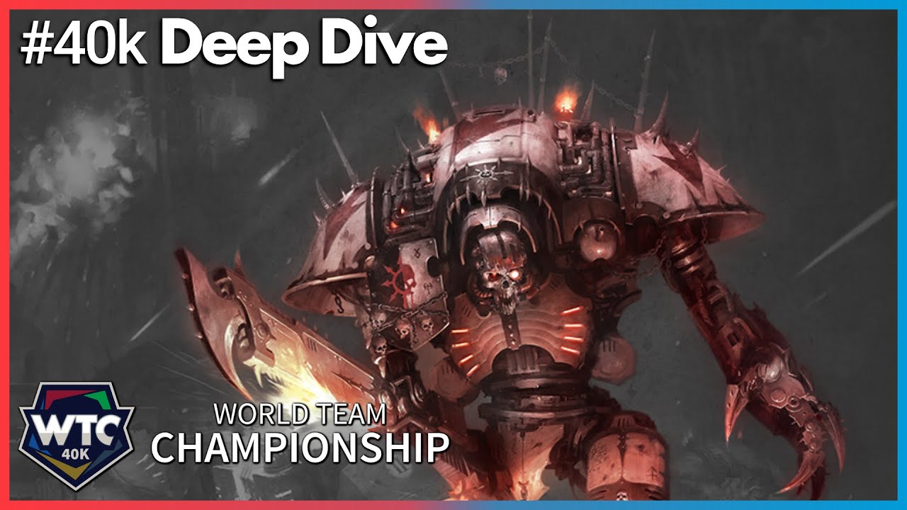 Playing Chaos Knights at the World Team Championship 2025
