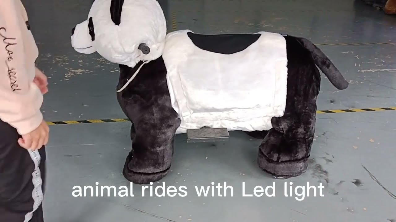 Kids Animal Scooters Electric Ride On Toy Music Plush Zoo Animals Ride For Shipping Mall