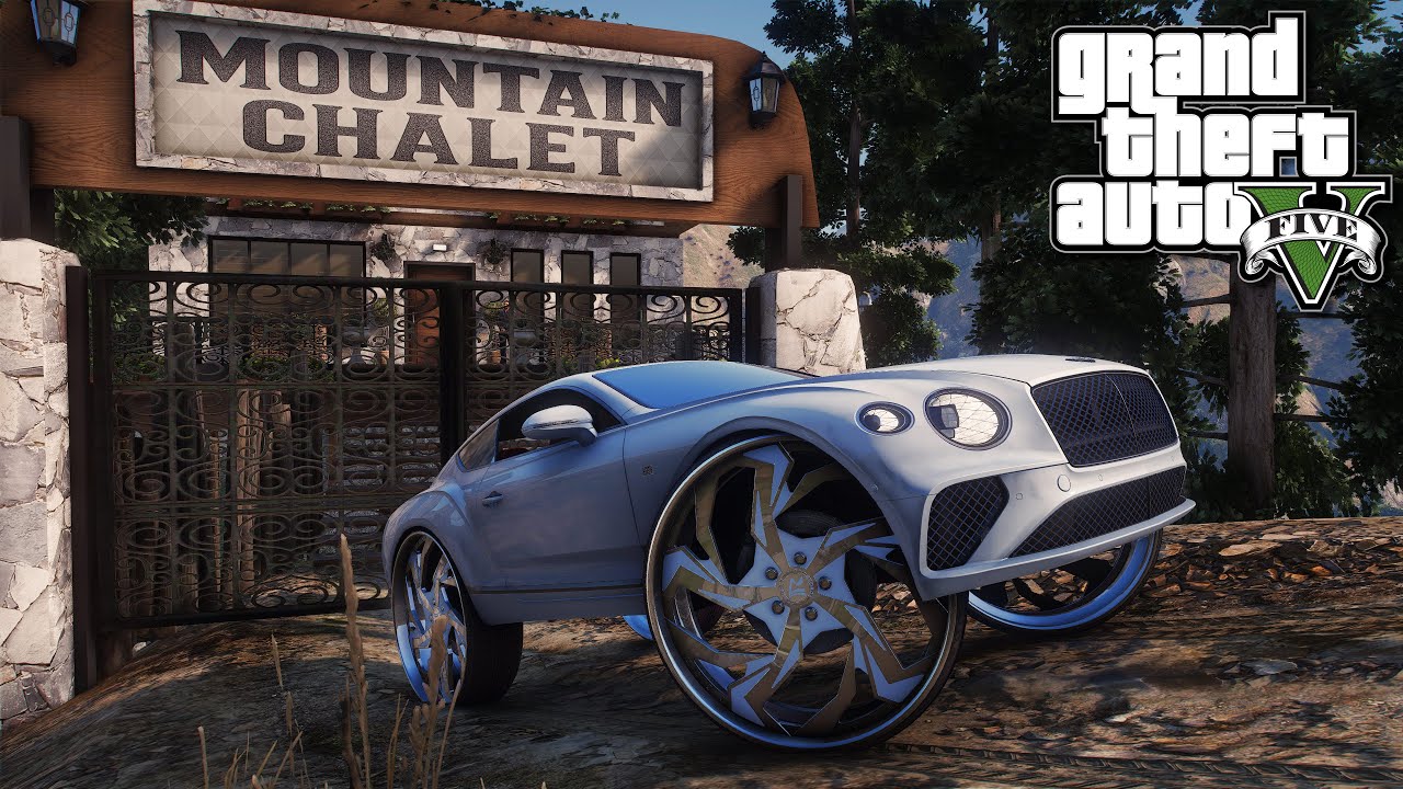 GTA 5(THE STORY OF TRAP)BENTLEY GT & CRIB IN THE MOUNTAINS - SEASON 2 EP.16