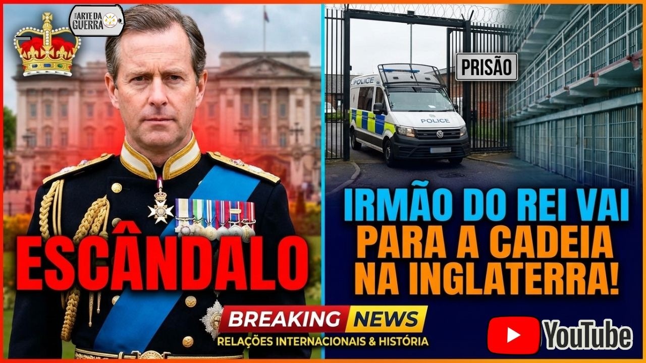Escândalo: Irmão do Rei Vai para a Cadeia na Inglaterra!