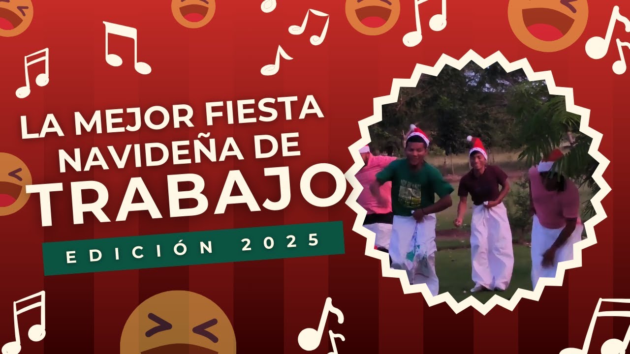 Fiesta de Navidad de La Empresa de Jardinería de Mi Papá con Juegos DIVERTIDOS y Sorpresas