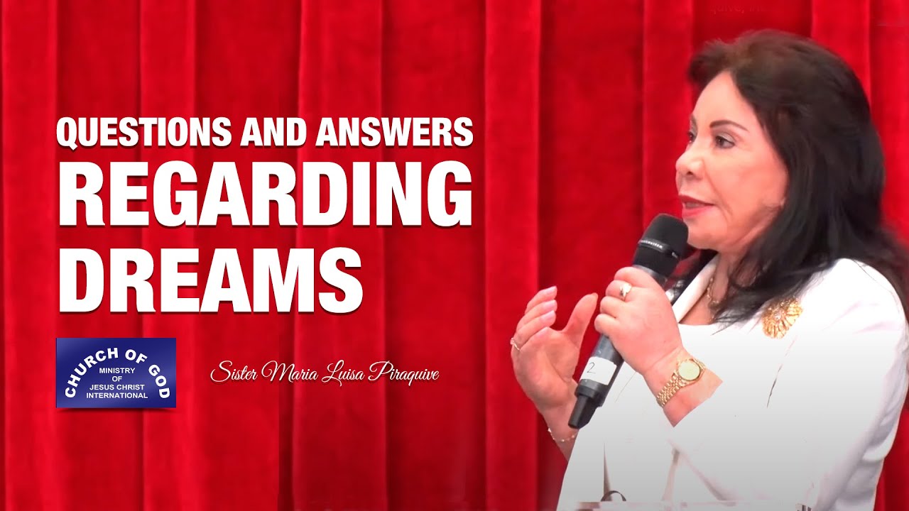 (English) Q&A Regarding Dreams - Sr. Maria Luisa Piraquive