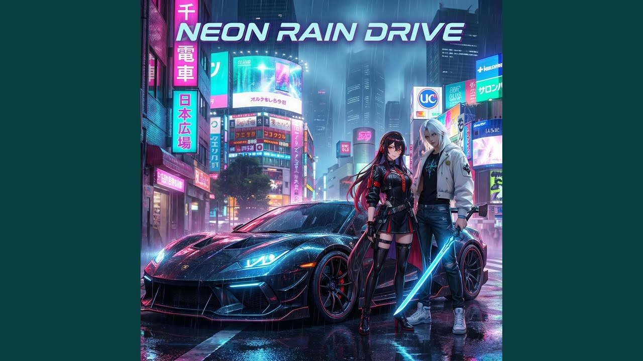 Neon Rain Drive