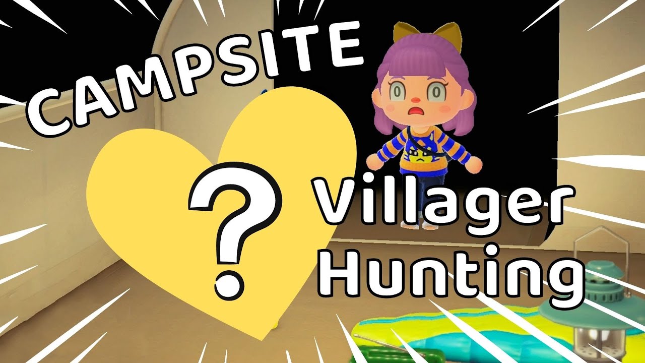 LITERALLY the BEST day of my life! Villager Hunting with the Campsite method | ACNH