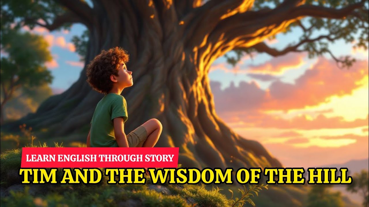 Tim and the Wisdom of the Hill | A Story of Patience, Learning, and Adventure | English Story