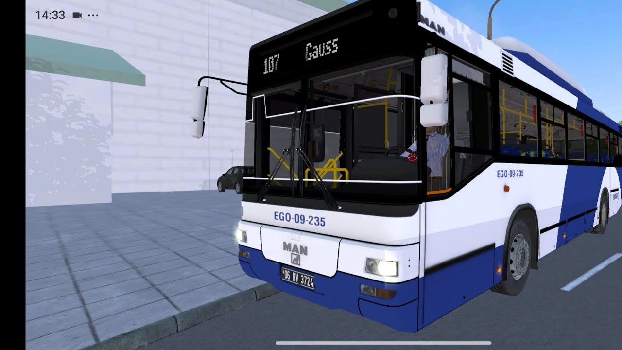 Trafikte delirmeceler otobusdeki maceralarım (proton bus similatör)