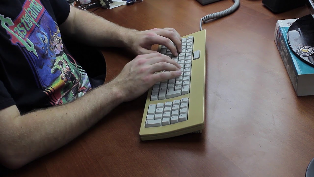 Typing Demo XL - Alps SKCM Orange (Apple M0116) (ASMR)