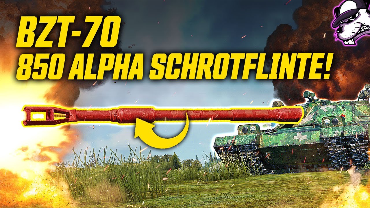 Box Panzer | BZT-70 850 Alpha Schrotflinte mit krassem Modulschaden! [WoT - Gameplay - DE]
