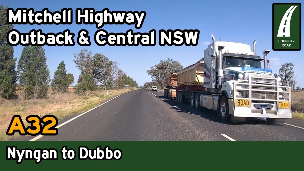 Driving from Nyngan to Dubbo – Mitchell Highway, Outback & Central NSW [4K]