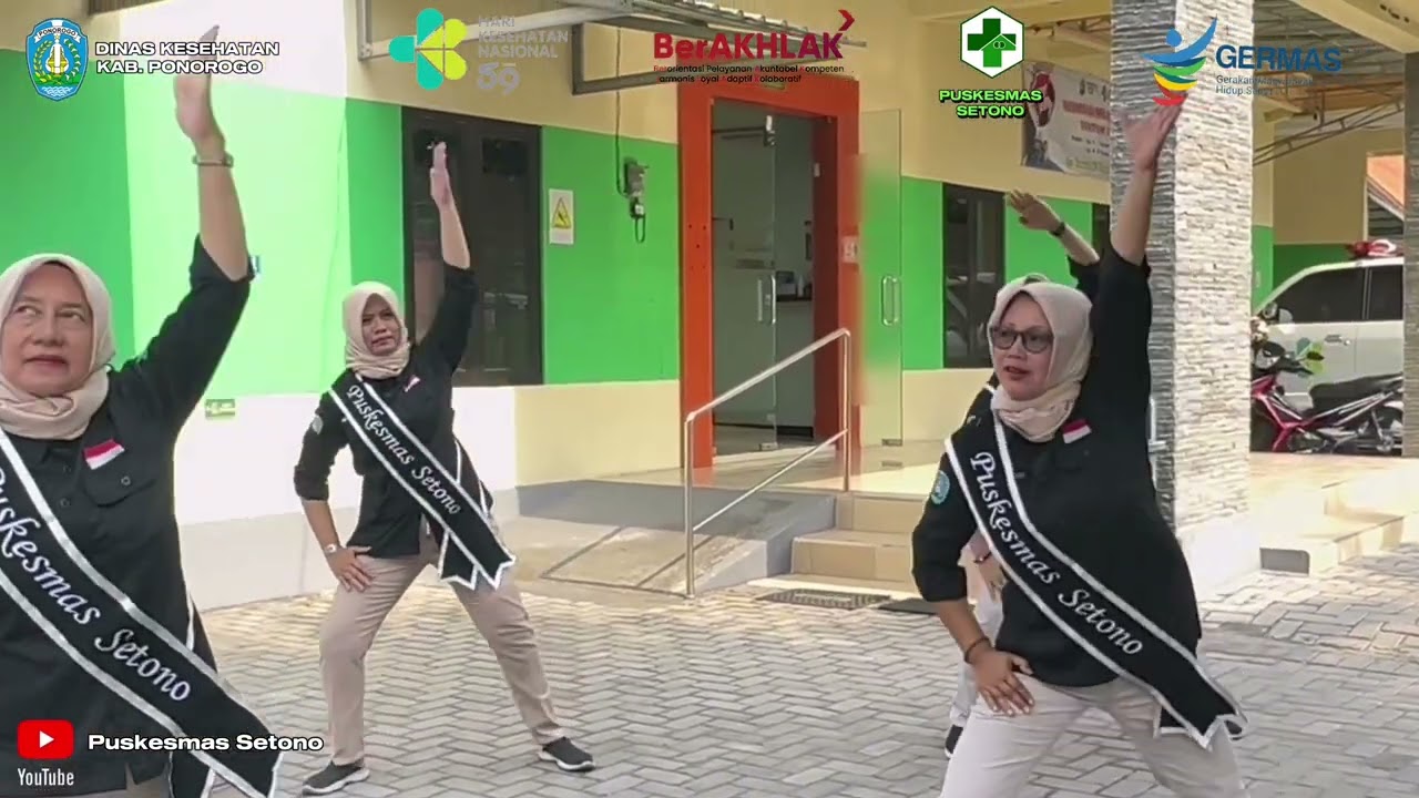 SENAM PEREGANGAN KARYAWAN/KARYAWATI PUSKESMAS SETONO