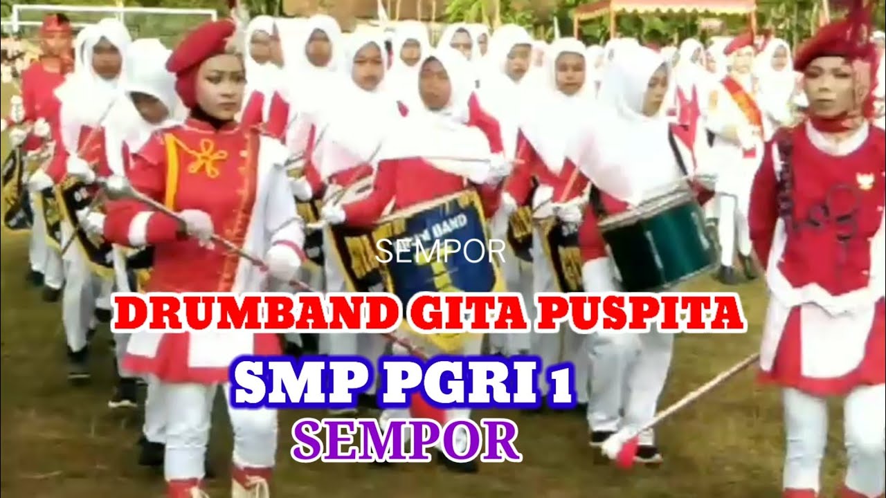 ATRAKSI MARCHING BAND SMP PGRI 1SEMPOR2023