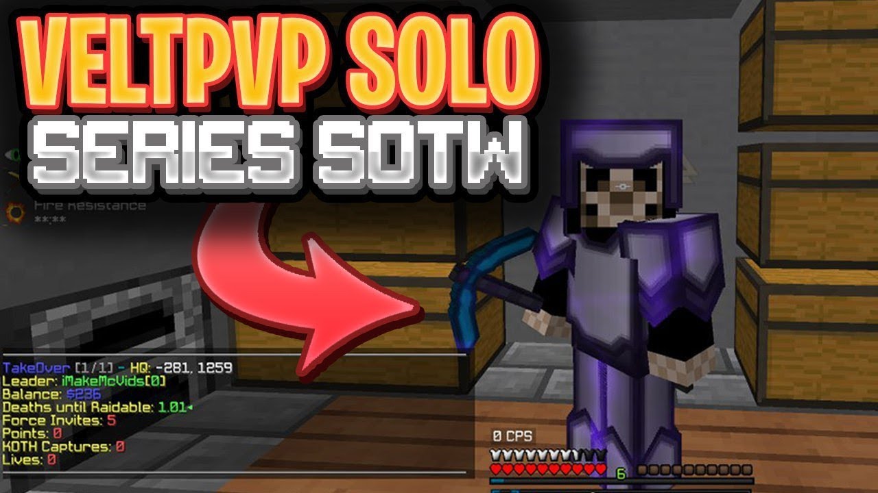 VELTPVP SOTW (SOLO SERIES) | Minecraft HCF