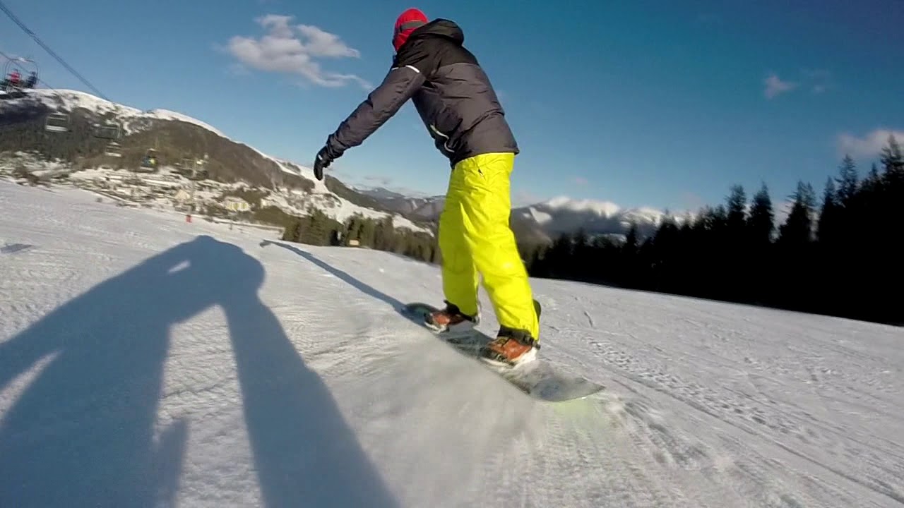 Snowboarding in Donovaly 2017