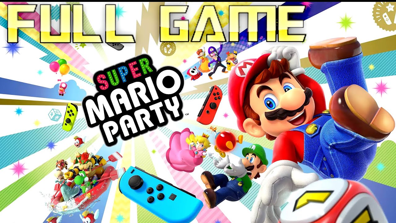 Super Mario Party | Full Game Walkthrough | No Commentary