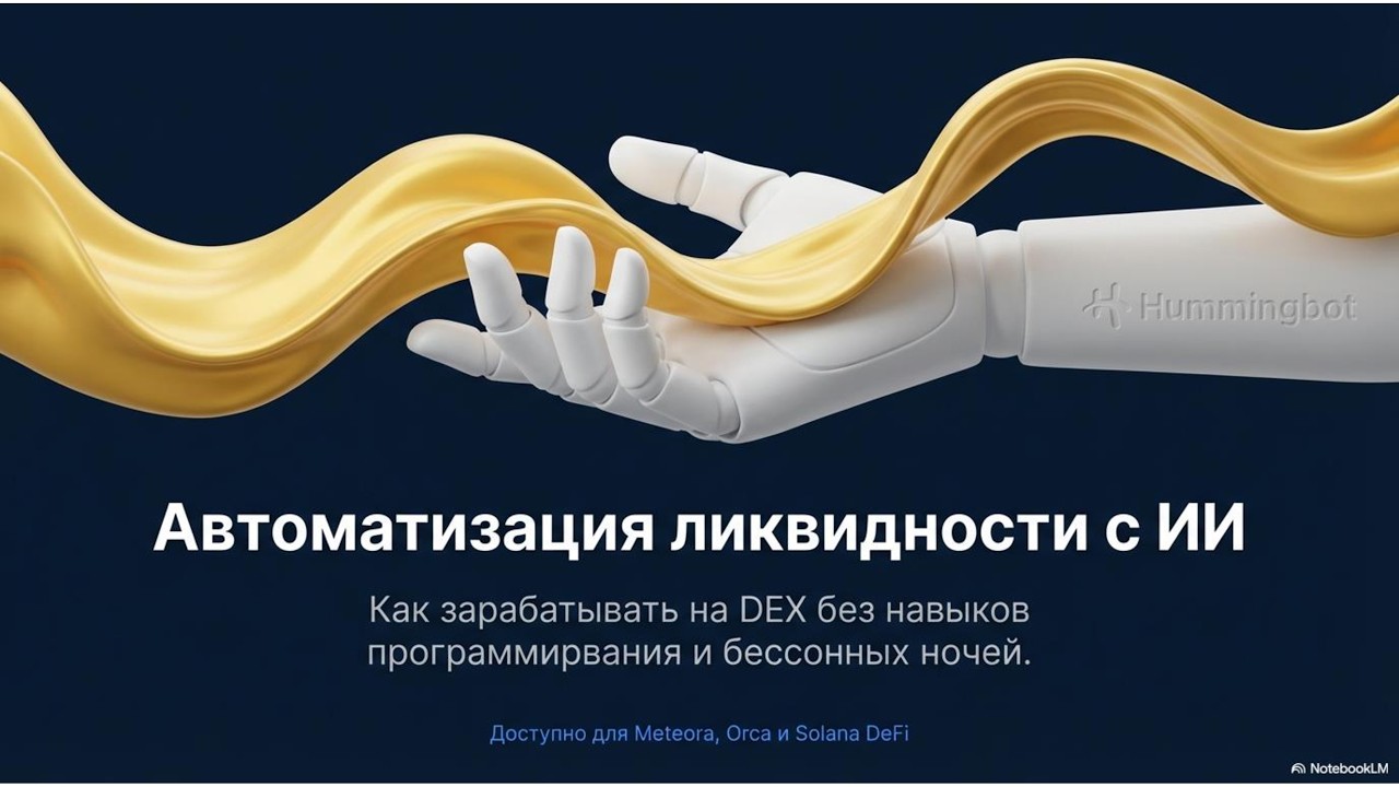 DeFi на АВТОМАТЕ: Торговый ИИ для Meteora, Orca и Solana (Hummingbot Skills)
