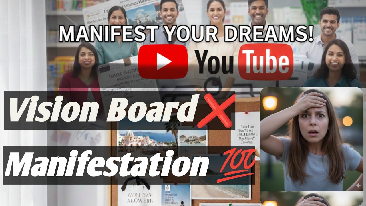 vision board manifestation | How to Create a Vision Board for 2026 (Step-by-Step Guide) विजन बोर्ड |