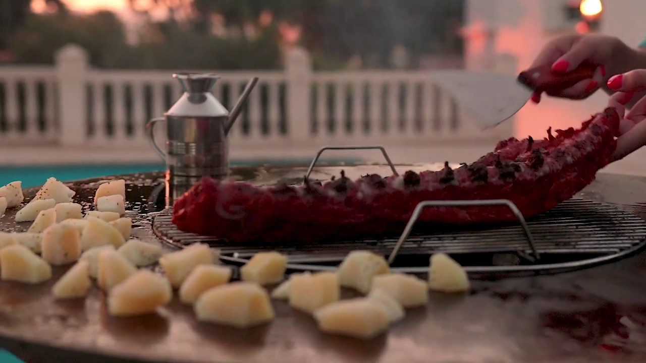 TIGER FIRE 5 Sunset grilling in the 🇪🇸 Spanish gold hour🇪🇸