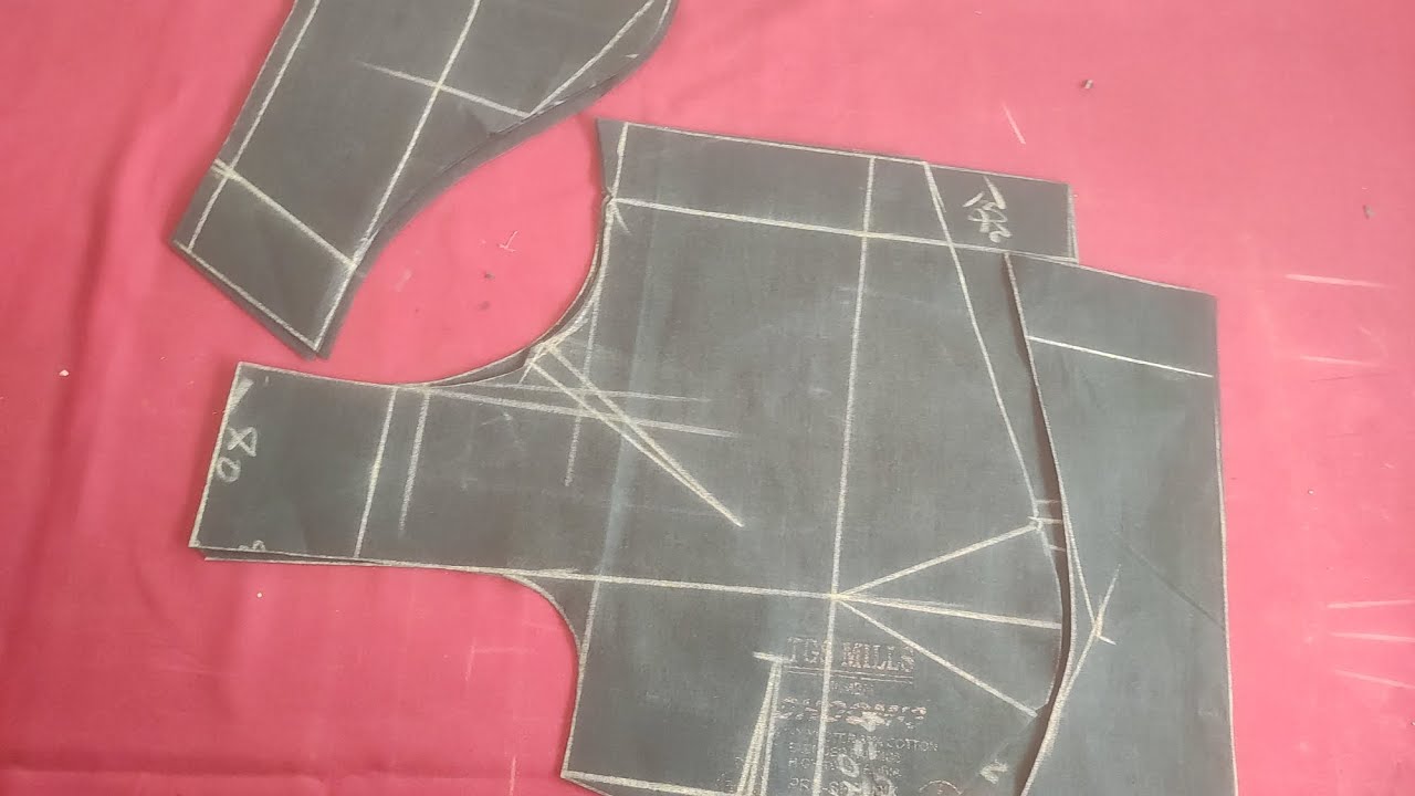One fourth(1/4) Blouse cutting  in தமிழ்