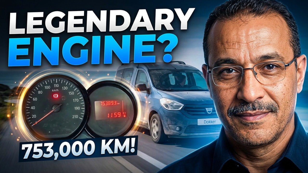 داسيا دوكر سيارة dacia dokker 1.5 DCI رحلة 700 ألف كيلومتر
