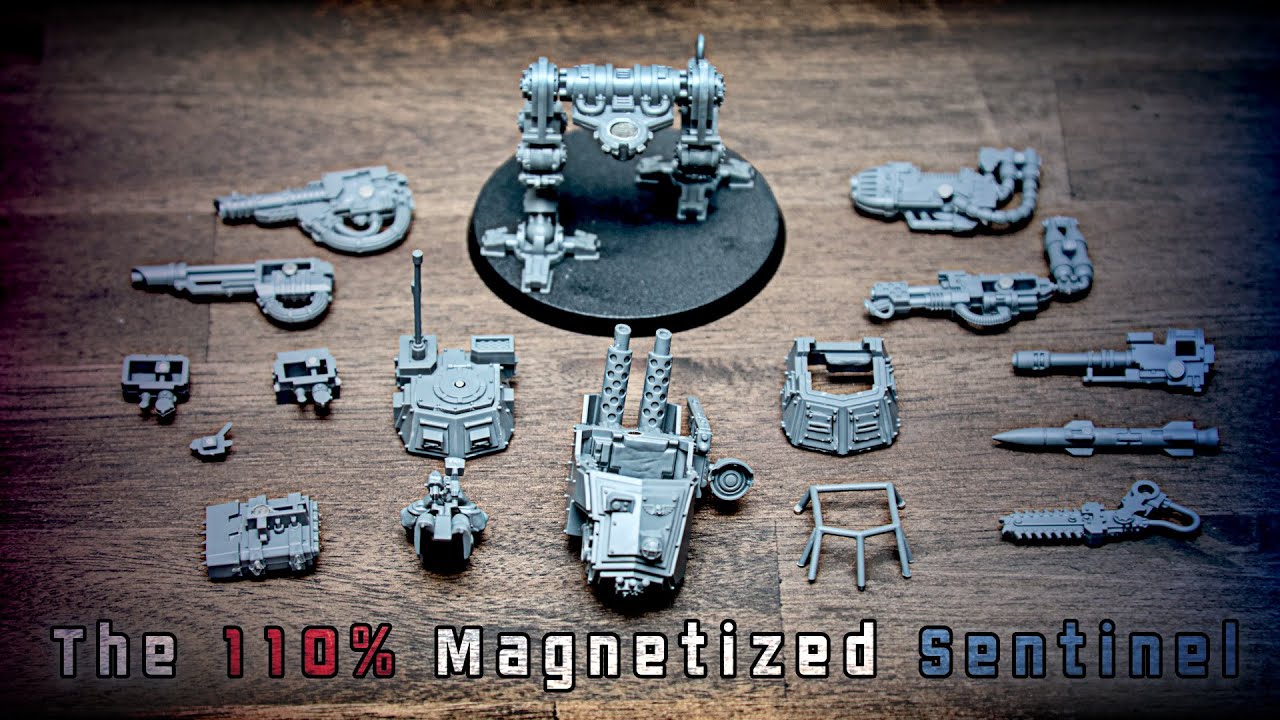 Completely Magnetizing the (Old) Astra Militarum Sentinel  ||  Tutorial