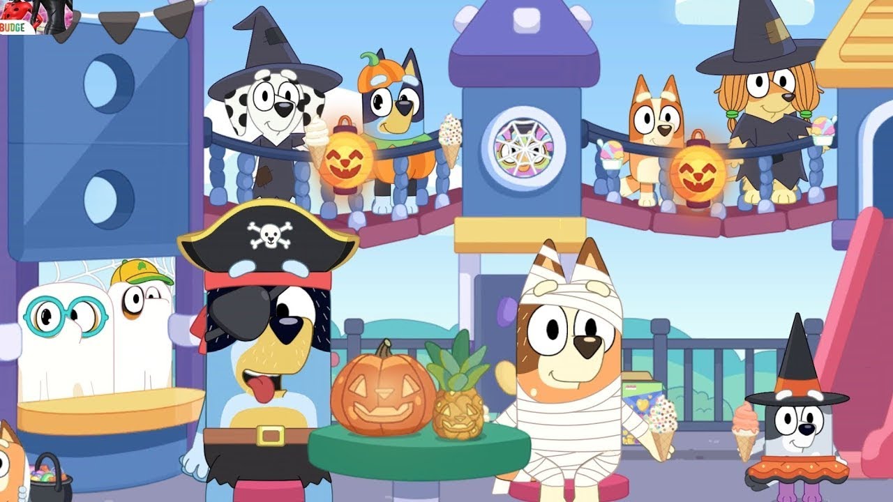 4 Hours of Bluey Halloween 🎃 Bluey Lets Play All Halloween Episode 🍭 Silly Bluey Gameplay for Kids 🎉