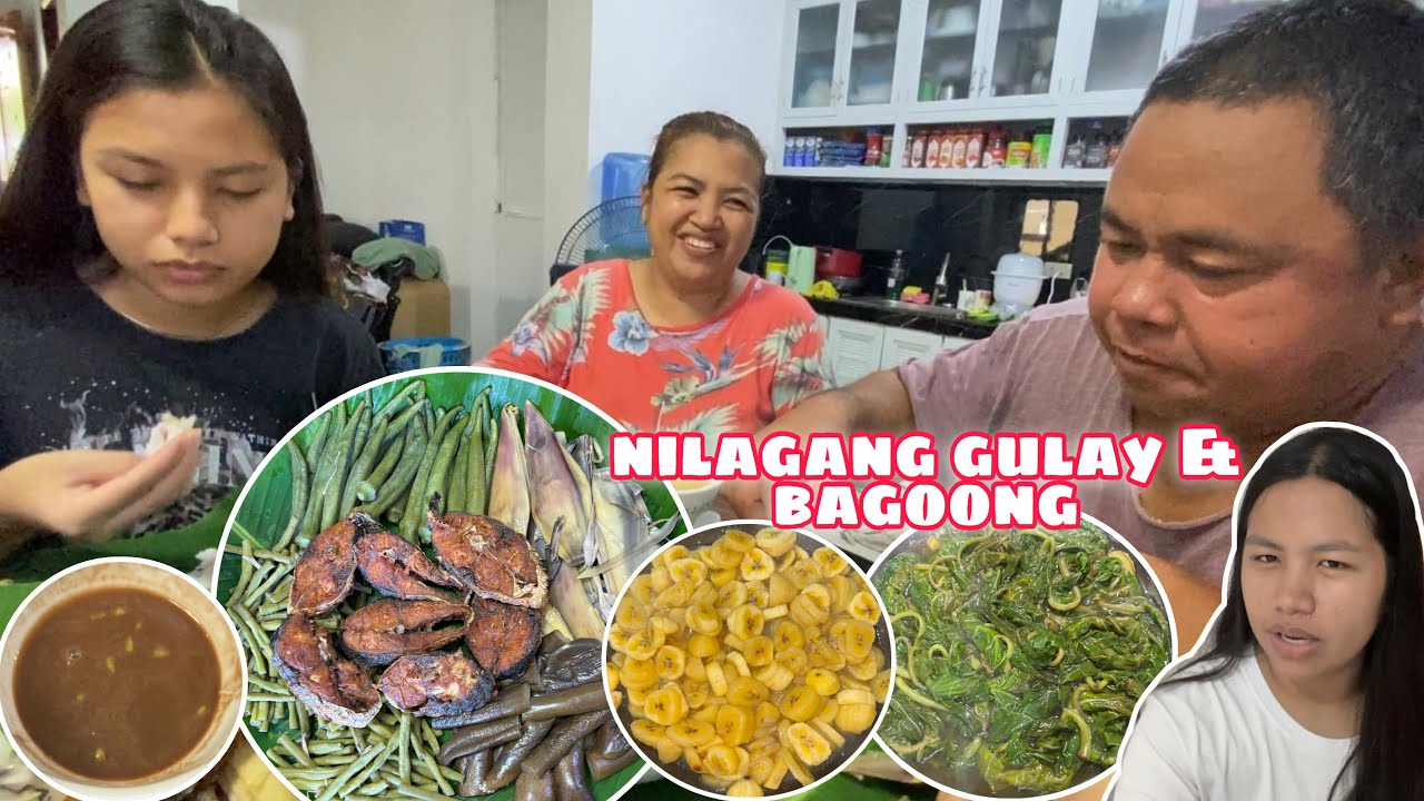 NILAGANG GULAY AT BAGOONG PARA SA ALMUSAL | Tinipay na Gabi