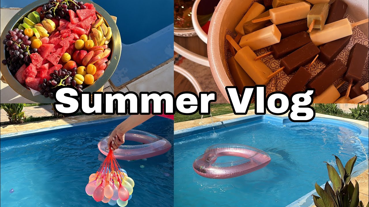 فلوق شاليه الصيف ☀️🌊🏊🏻‍♀️|summer vibes