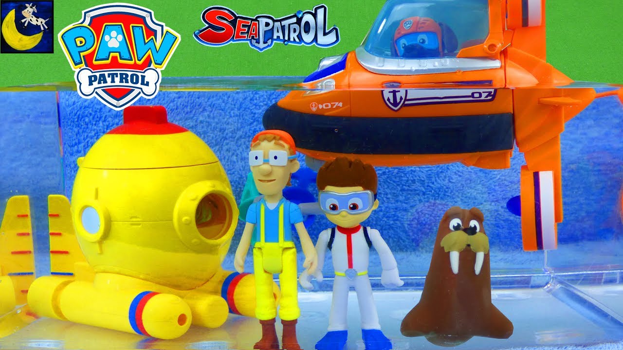 Paw Patrol Bath Time Toys Captain Turbot Diving Bell Zuma & Ryder Submarine Bath Adventure Water Toy