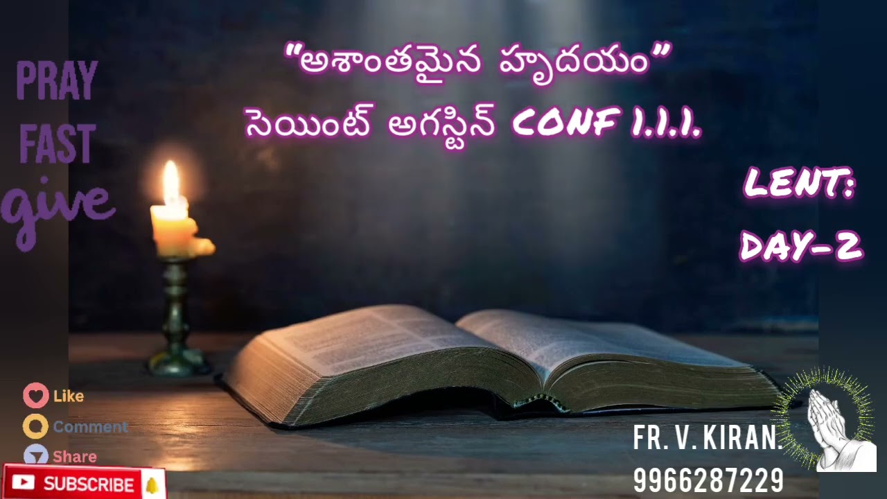 LENT:దేవుని కోసం తపించే హృదయం | Lenten Reflection#verseoftheday#wordofgod#message#telugu#DAY-2