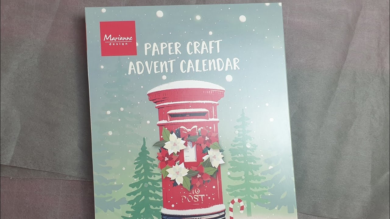 Marianne Design Adventskalender 2025*  Türchen 1-24 ( ich öffne alle Türchen)🎄☃️🥰