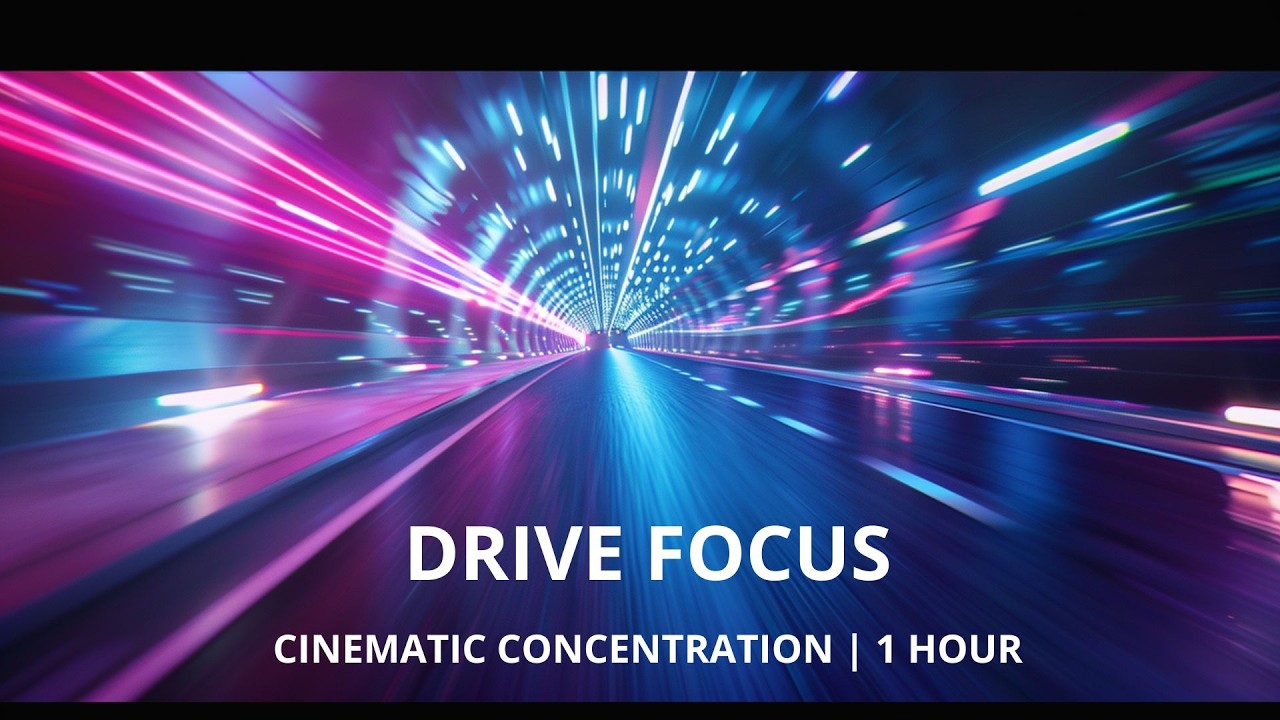 Focused Drive Music for Work & Study | Subtle Cinematic Intensity | 1 Hour