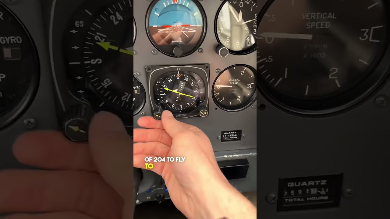 VOR Navigation Explained in 45 Seconds! | Pilot Training & Aviation Knowledge